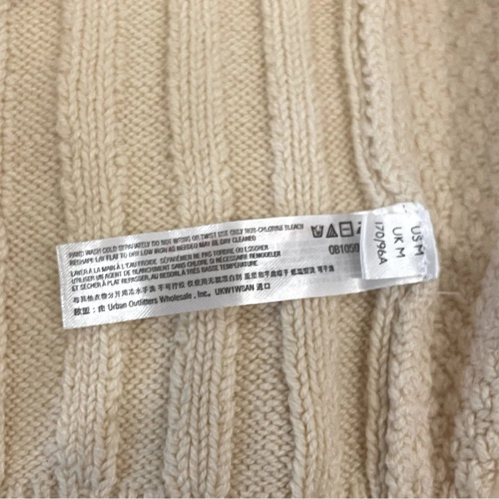 Free People Short & Sweet Brami In Eggnog Crop Sweater Top